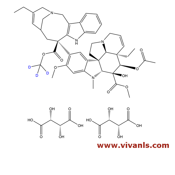 Stable Isotope Labeled Compounds-Vinorelbine-d3 Ditartrate-1663738393.png